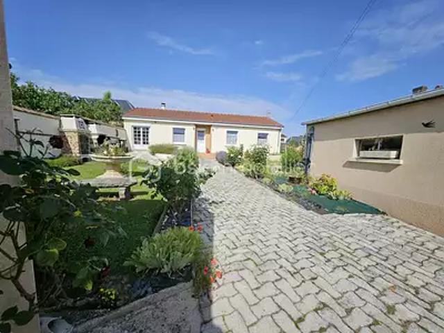 Hérissart 80260 Achat / Vente maison 3 pièces t3 terrasse cave
