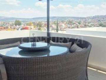 Hermosa casa amueblada en renta con vista espectacular a la parroquia