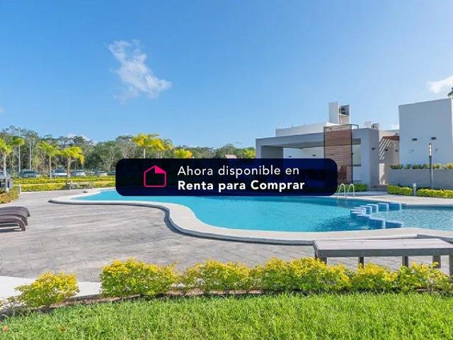 Hermosa Casa elite en Playa del Carmen disponible en Renta con Opción a Compra