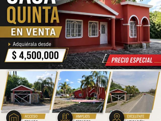 Hermosa Casa Quinta en Venta Congregaci?n Calles