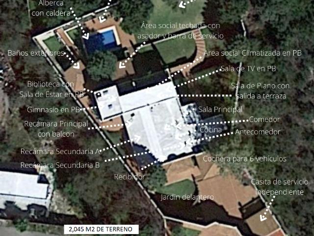 HERMOSA RESIDENCIA EN RENTA EN SALTILLO EN 2,048M2 DE TERRENO Y 1,000M2 DE CONST