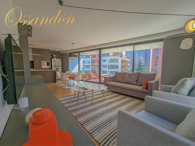 Hermoso Departamento Amoblado, a Pasos de Metro Alcántara