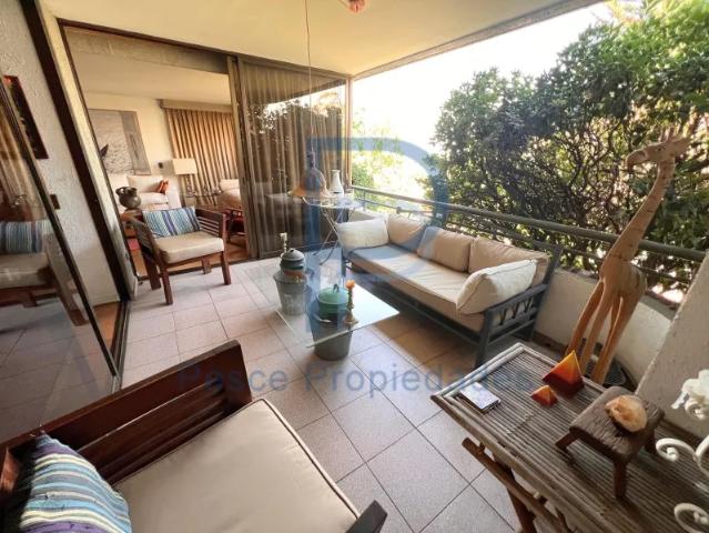 Hermoso departamento con pequeño antejardín y terraza