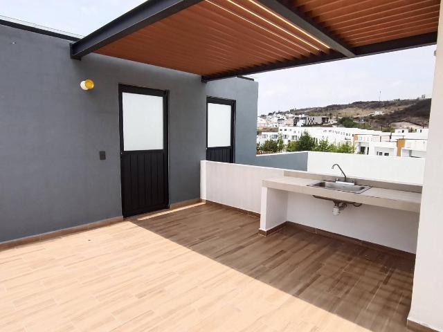 Hermoso depto en renta, 2 recs, 2.5 ba?os, roof garden con pergola y ?rea de asadores