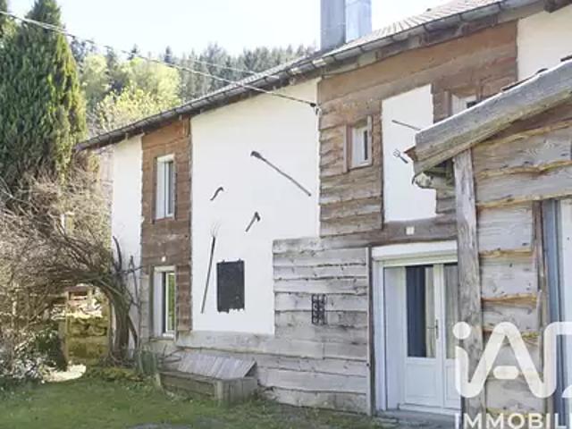 Herpelmont 88600 Achat / Vente maison 6 pièces t6 terrasse cave