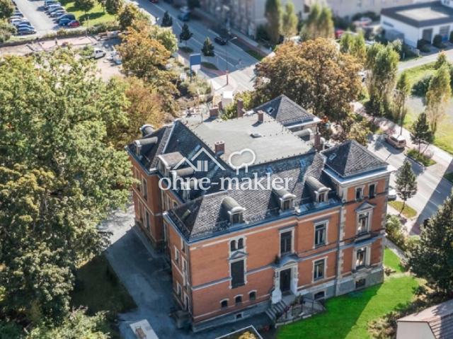 Herrschaftliche Gründerzeit Fabrikantenvilla – ca. 1.232 m² – saniert 2024 – 60.000 € Einnahmen p.a