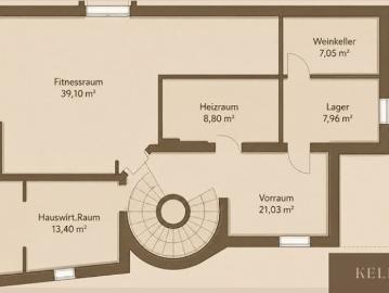 Herrschaftliche Liegenschaft in Salzburg/Aigen: Wohnen auf höchstem Niveau mit POOL, SPA und GAISBERGBLICK!