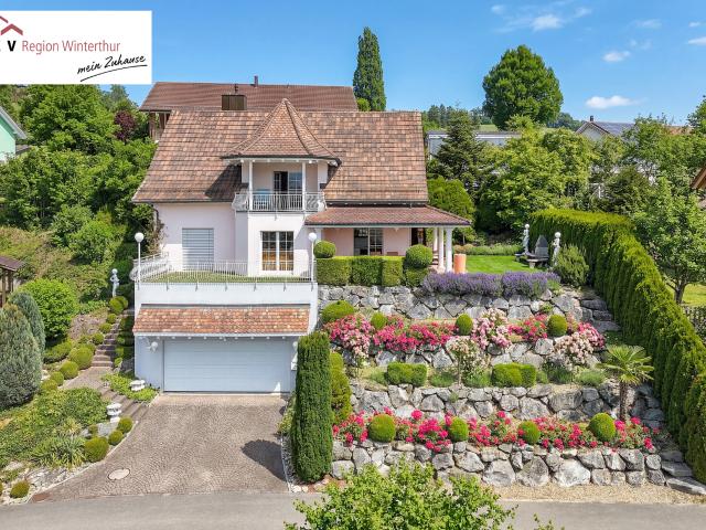 Herrschaftliches Haus mit Panoramablick
