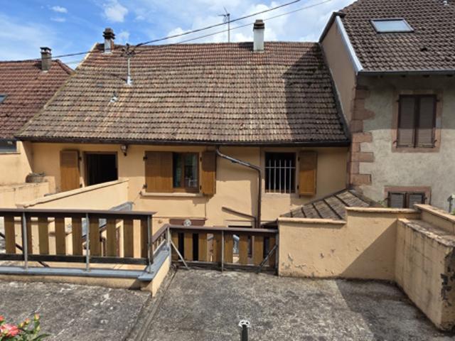Hersbach, charmante maison en pierres avec terrain à l'arriè