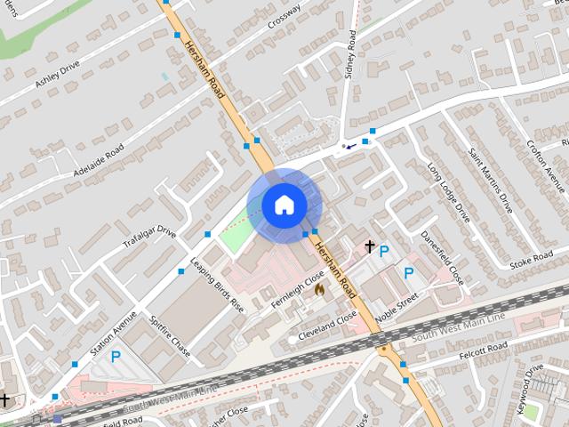 Hersham Road, Kings Court, KT12