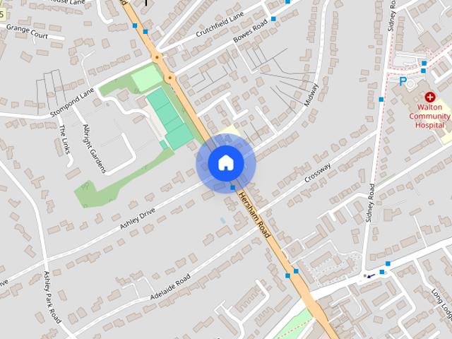 Hersham Road, Walton on Thames, KT12
