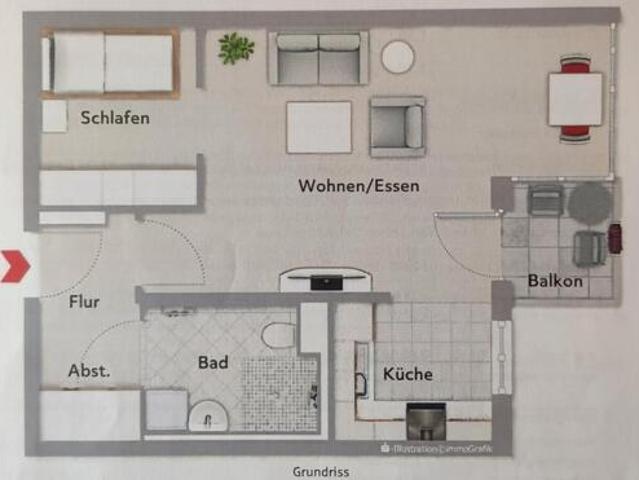 Hesperidenpark, Betreutes Wohnen