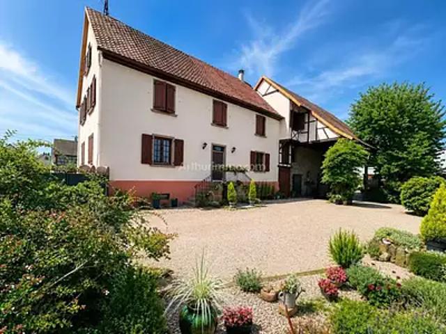 Hessenheim 67390 Achat / Vente maison 8 pièces t8 cave