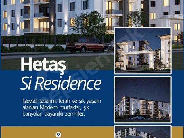 HETAŞ İNŞAATTAN E5E 200 MT MESAFEDE SATILIK LÜKS 1+1 DAİRELER