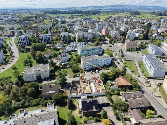 Heute kaufen, in einem Jahr bereits beziehen: Die letzte verfügbare 4.5 Zimmer Neubauwohnung im BLICKFANG Steinhausen