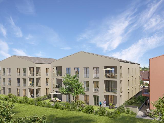 HEUTE SCHON AN MORGEN DENKEN Seniorenzentrum Blumenviertel KfW 40 QNG