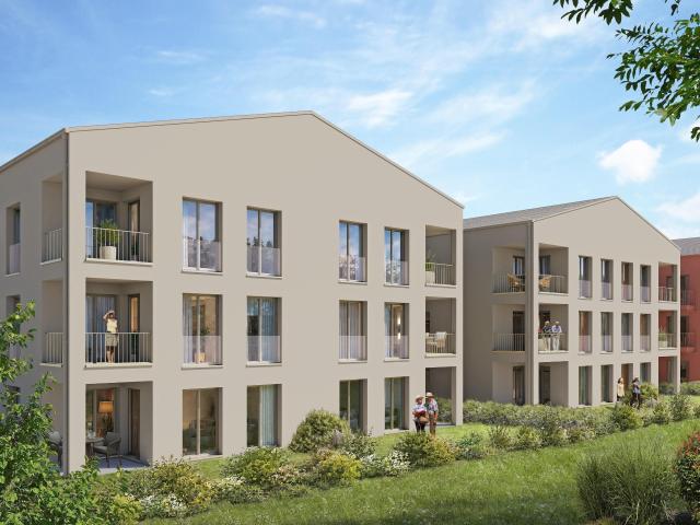 HEUTE SCHON AN MORGEN DENKEN Seniorenzentrum Blumenviertel KfW 40 QNG