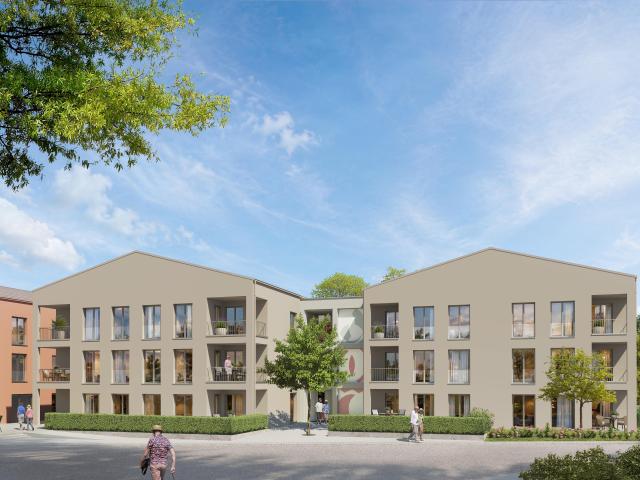 HEUTE SCHON AN MORGEN DENKEN Seniorenzentrum Blumenviertel KfW 40 QNG