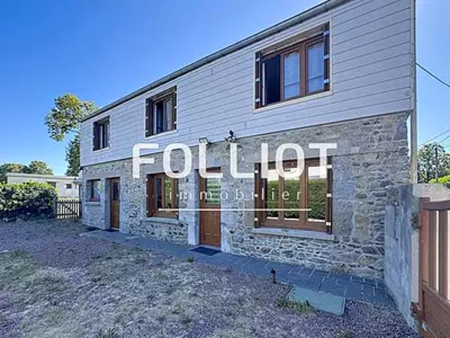 Heugueville sur Sienne 50200 Achat / Vente maison 4 pièces t4 cave