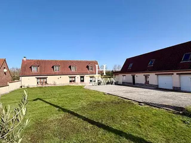 Heuringhem 62575 Achat / Vente maison 8 pièces t8 terrasse parking