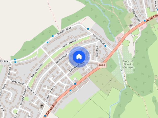 Hexham Gardens, Consett, DH8