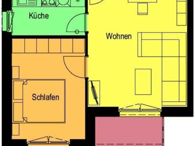 Himmlische Wohnung! Großer Balkon! Fußbodenheizung!
