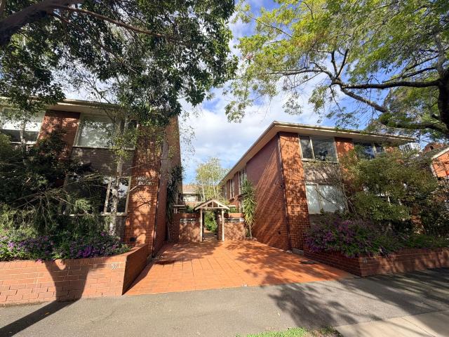 Hidden gem in ideal location with sun filled balcony!