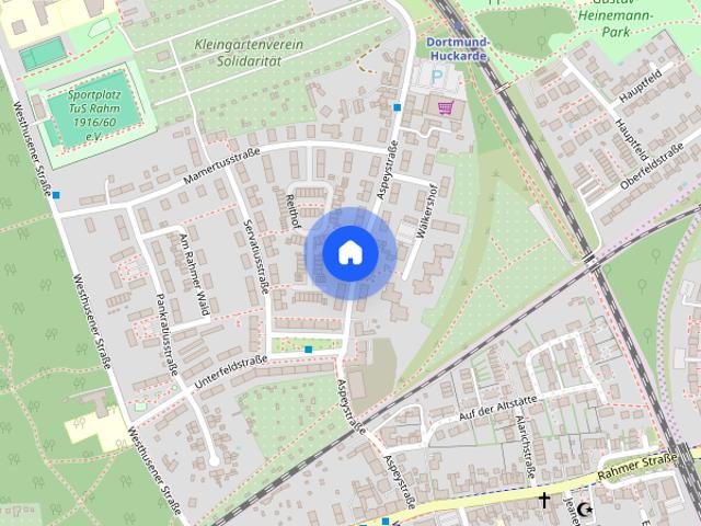 Hier macht wohnen Spaß: zentrale 2 Zimmer Wohnung