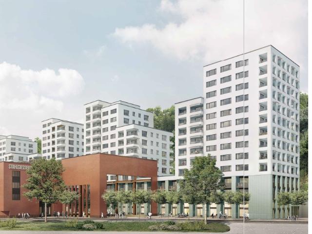 Hier beginnt die Stadt