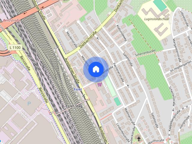 Hier lässt es sich aushalten: günstige 2 Zimmer Wohnung
