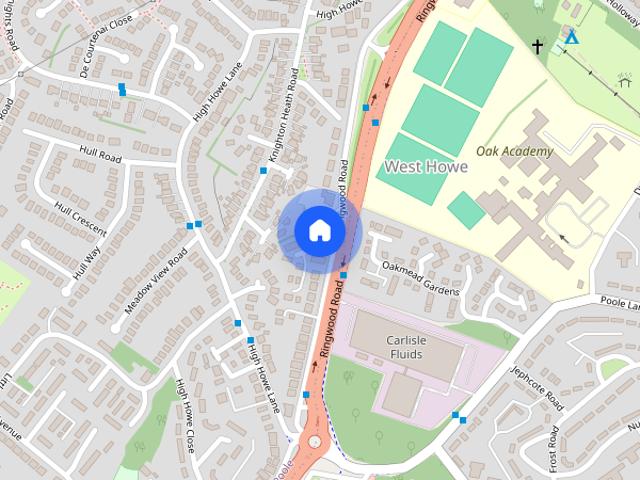 High Oaks Gardens, Bournemouth, BH11
