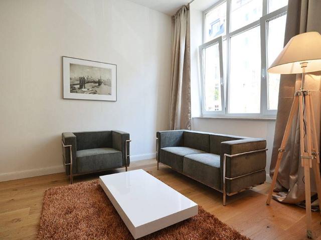 High class 1 bedroom business apartment Frankfurt fully furnished with modern interior in Frankfurt Main near Städel, Frankfurt Amsterdam Apartments for Rent
