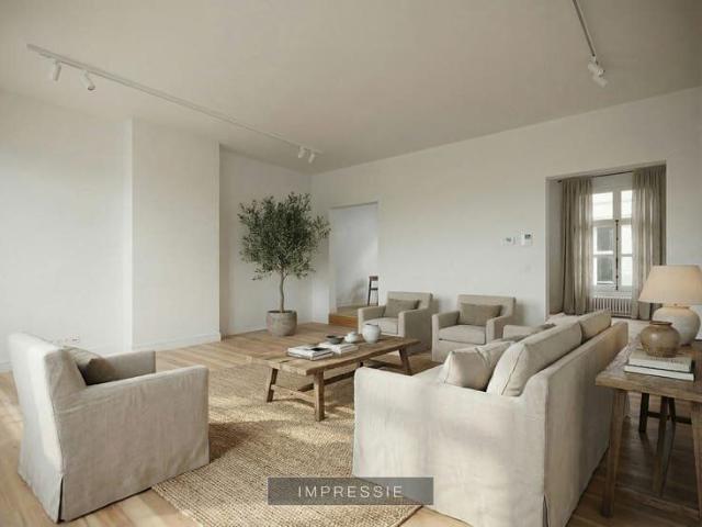 High end duplex in hart van Antwerpen met iconisch uitzicht