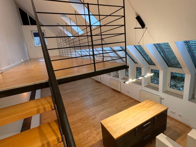 High End Furnished Loft with Gallery, Private Garden & Carport