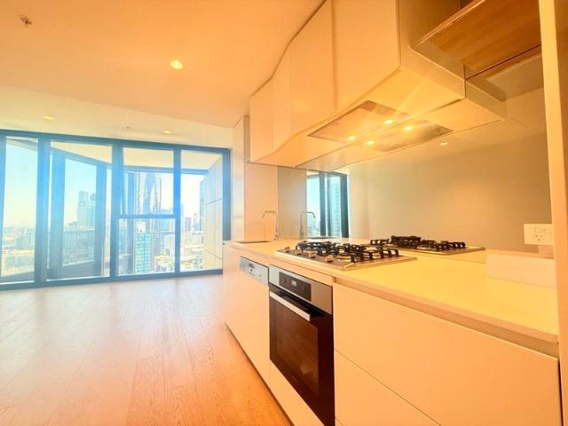 High Floor City View Living with Full Height Windows at Melbourne Square