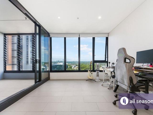 High Floor 1+Study in North Ryde's Premier Tech Hub with Harbour Bridge Views