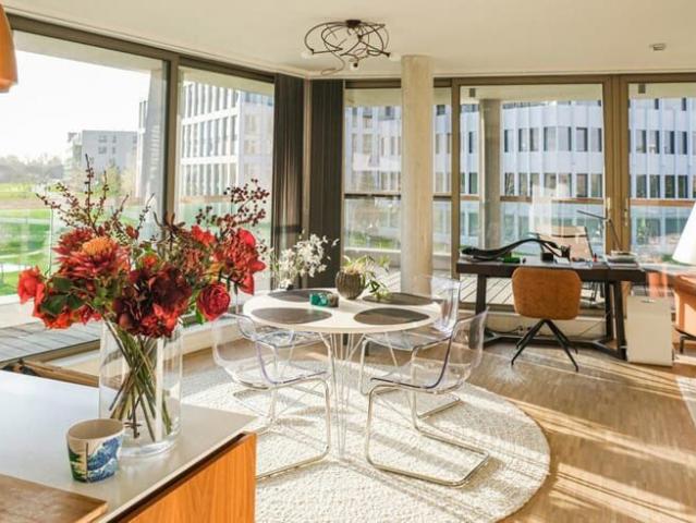 High quality finished furnished flat at trendy South