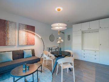 High quality furnished 1.5 room apartment in the triangle between Friedrichshain, Kreuzberg and Neukölln, Berlin Amsterdam Apartments for Rent