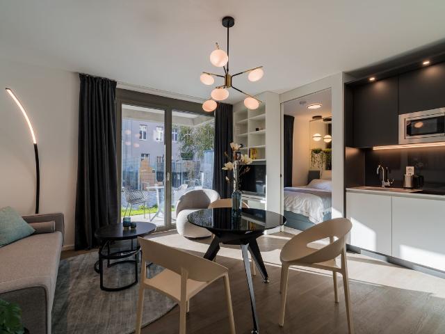 High quality furnished 1.5 room apartment in the triangle between Friedrichshain, Kreuzberg and Neukölln, Berlin Amsterdam Apartments for Rent