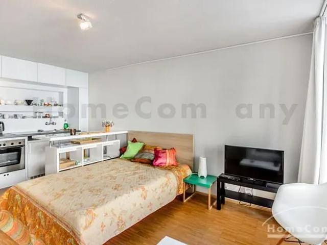 High quality, furnished 1 room apartment near Rotkreuzplatz, fully equipped