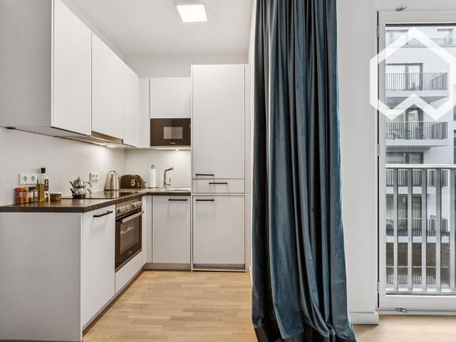High quality furnished 2 room luxury apartment studio in the 3 Höfe residence, Berlin Amsterdam Apartments for Rent