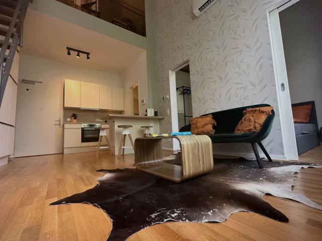 High quality living in Bleichertwerke Leipzig – 2 room fully furnished apartment – all inclusive rent