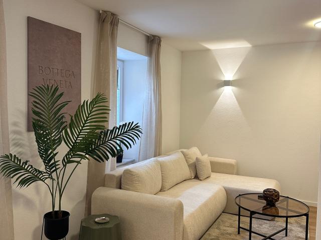 High quality renovated and fully furnished 85 sqm 3 room apartment with terrace on the ground floor
