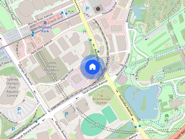 Fully Furnished High Rise 1 Bedroom with Parking within 'Pavilions', Sydney Olympic Park