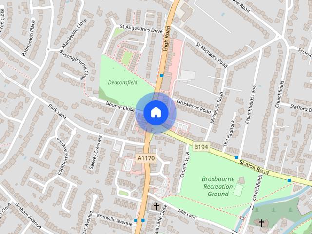 High Road, Broxbourne