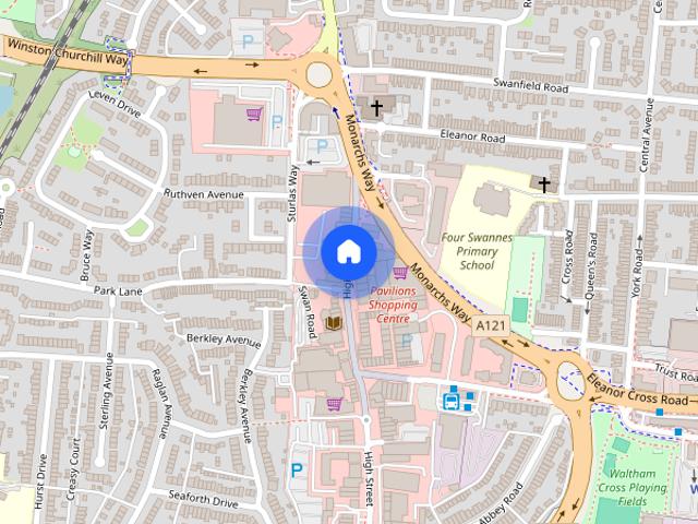 High Street, Waltham Cross, Hertfordshire, EN8