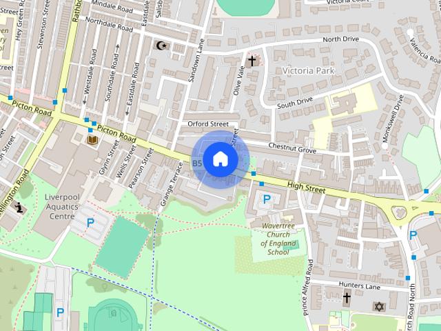 High Street, Wavertree, Liverpool, Merseyside, L15