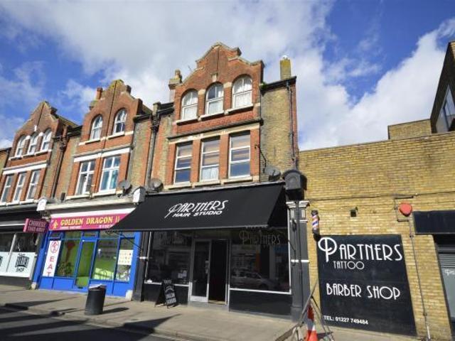 High Street, Herne Bay 1 bed flat to rent £800 pcm £185 pw