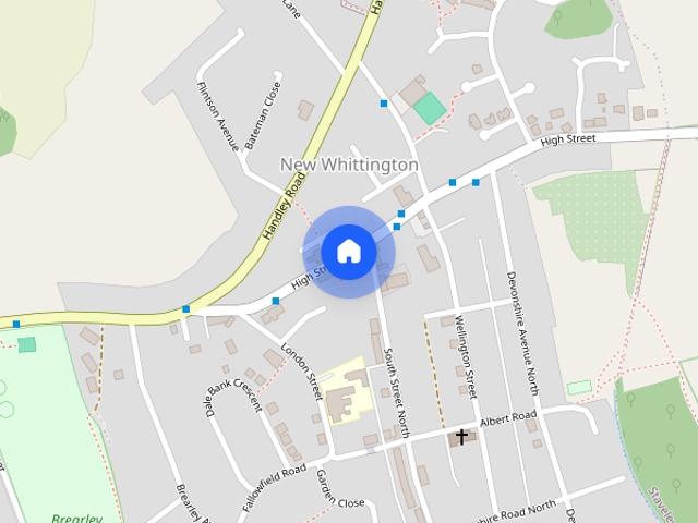 High Street, New Whittington, Derbyshire, S43
