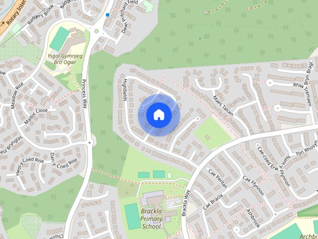 Highfields, Brackla, Bridgend